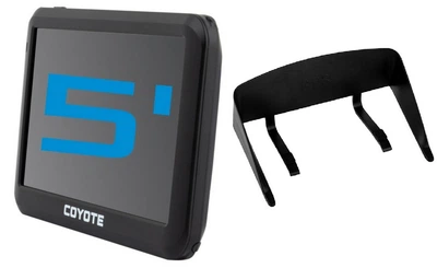 GPS навигатор COYOTE 528 MATE 128mb 4gb 5 дюймов с картами навигации + Антибликовый солнцезащитный козырек