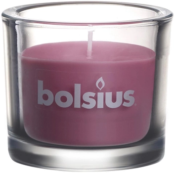 Свеча Bolsius 80/92 в стекле Старый розовый (880393)
