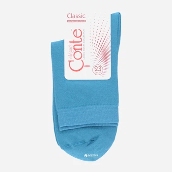Шкарпетки Conte Collant Classic 13С-64СП-000 38-39 р Темно-бірюзові (4810226047040)