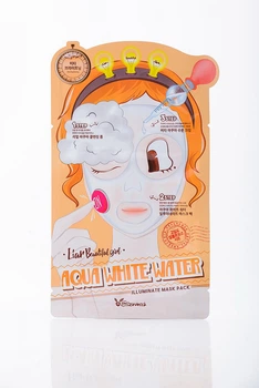 Триступенева маска освітлююча та зволожуюча ELIZAVECCA AQUA WHITE WATER ILLUMINATE MASK PACK (lOea) 25 мл (8&nbsp;809&nbsp;317&nbsp;960&nbsp;470)
