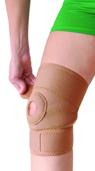 Пов'язку на колінний суглоб фіксуючий MedTextile 6037 р. L/XL бежевий