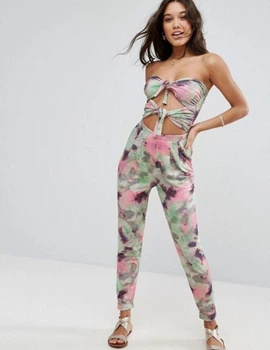 Комбинезон с двойными галстуками ASOS AV010720-10 XL (81510XL) Мультиколор