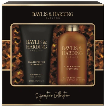 Подарунковий набір Baylis&Harding Signature Men's Black Pepper&Ginseng (017854107236)