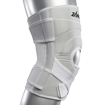 Бандаж на коліно для бігу з підтримкою зв'язок Zamst ZK-7 (S)