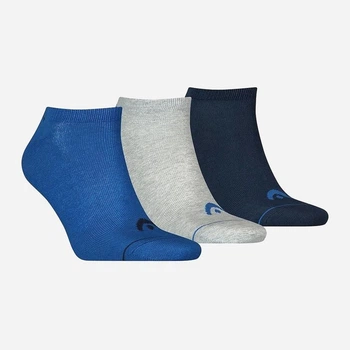 Набор носков HEAD Sneaker 3Р Unisex 761010001-001 35-38 р 3 пары Синий/Серый/Темно-Синий (8718824970288)