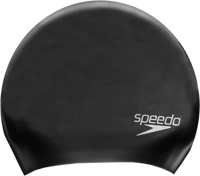 Шапочка для плавания Speedo Long Hair Cap Au Black (8-061680001) (5051746922656)