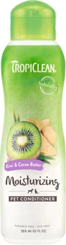 Кондиціонер TropiClean Kiwi & Cocoa Butter зволожуючий для собак та котів (0645095202511)