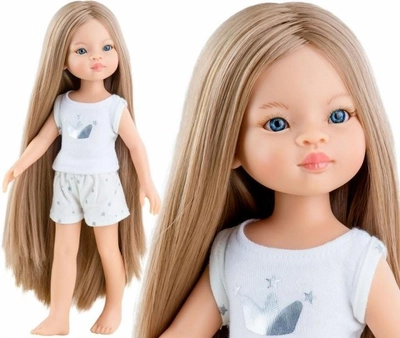 Кукла Paola Reina Маника-рапунцель в пижаме 32 см 13208