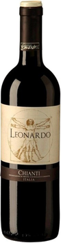 Вино Leonardo Chianti червоне сухе 0.75 л 12.5% (8007116011106)