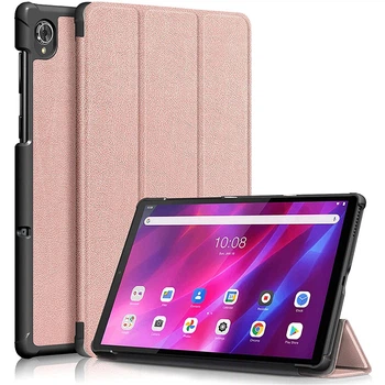 Чохол Slimline Portfolio для Lenovo Tab K10 TB-X6C6F, TB-X6C6X Rose Gold