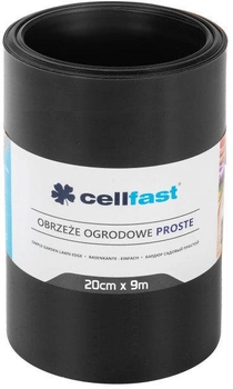 Газонный бордюр Cellfast прямой 20x900 см Черный (30-233H)