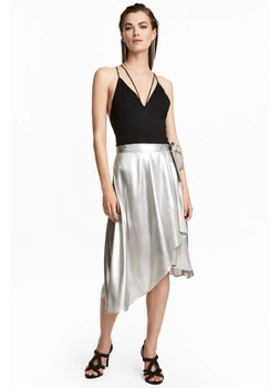 Спідниця H&M 32 Срібний 0558364