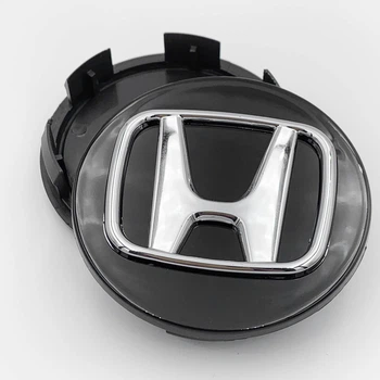 Ковпачки (заглушки) в литі диски HONDA (Хонда) 69 мм Чорні CountryMan