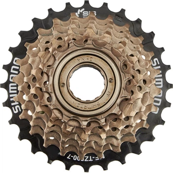 Трещотка Shimano MF-TZ500 7sp, коричневый / черный (MF-TZ500-7)