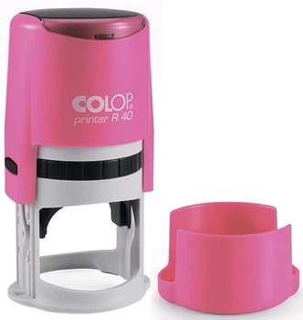 Оснащення до круглої печатки COLOP Printer R40 40 мм НЕОН рожевиий (001610103)