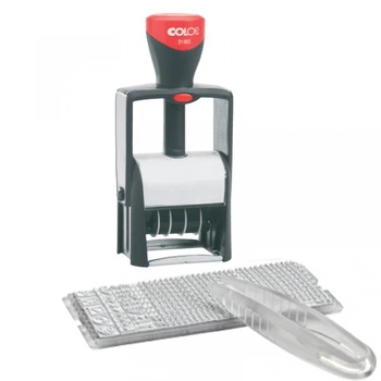 Датер самонаборной COLOP S2160 SET укр. 2 строки со свободным полем 24Х41 мм (000013021)