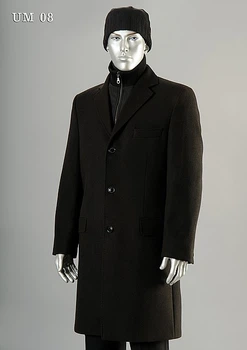 Пальто мужское утепленное West-Fashion UM 08 черное 54,182