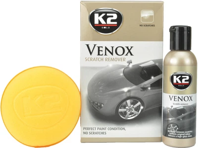 Mleczko do usuwania rys K2 G0501 z gąbką VENOX mleczny 180 ml (K20205)