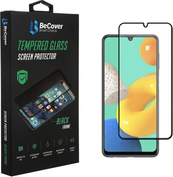 Защитное стекло BeCover для смартфона Samsung Galaxy M32 SM-M325 Black (BC_706452)