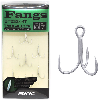 BKK Sting 632 MT Triple Hooks