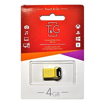 USB Flash - накопитель T&G 108 Metal series Gold 4GB