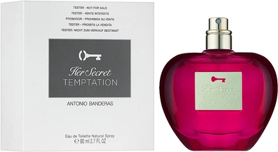 Тестер Туалетная вода для женщин Antonio Banderas Her Secret Temptation 80 мл (8411061860472/8411061080672)