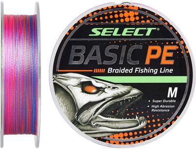 Шнур Select Basic PE 100 м 0.08 мм 4 кг Разноцветный (18703078)