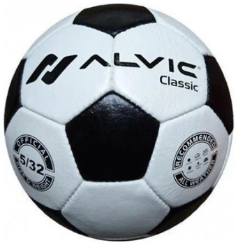 Футбольный мяч Alvic Classic (натуральная кожа)