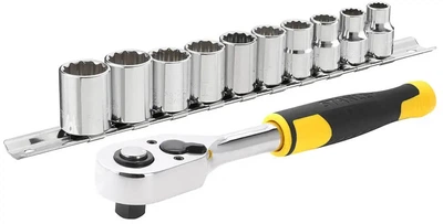 Набор торцевых головок 3/8" Stanley STMT82670-0 в металлическом держателе 11 предметов (STMT82670-0)