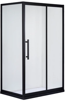 Душова кабіна AquaStream Premium S-Line 110S ALL BLACKS правостороння
