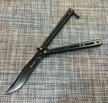 Складной нож с клинком BR Balisong Special Series B330R Антибликовый 22см (BR000BAK33X3)