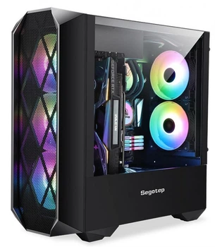 Корпус Segotep PHOENIX G5 Black без БП (SG-G5) (6959371302456)