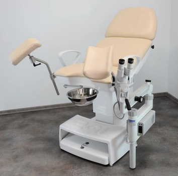 Гінекологічне крісло оглядове GOLEM 6 з колесами
