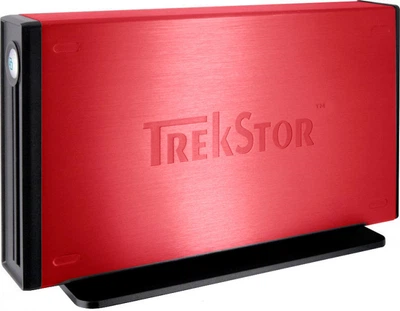 Жесткий диск Trekstor DataStation maxi M.UB. 3.5" 3000Gb USB 2.0 Red (TS35-3000MUB-R)