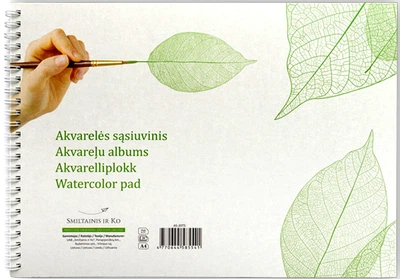 Альбом для рисования A4 Smiltainis 200г/м2 20л на спирали (4770644585541)