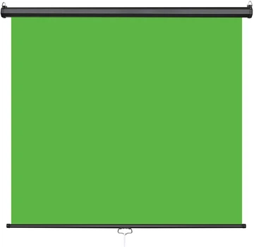 Фон роллет на стену Visico RB-1820 Chroma Key Screen зелёный (1,8x2м)