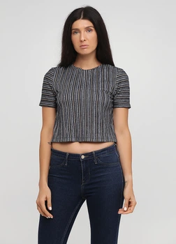 Блуза C&A XL Темно-синій 2056735_тем.сін.бел.смужки