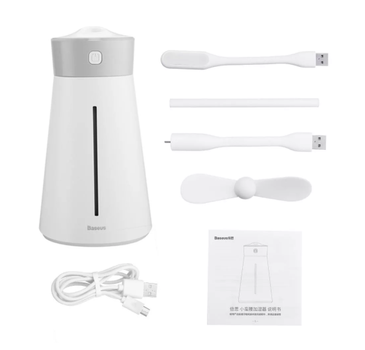 Увлажнитель воздуха Baseus Slim Waist Humidifier (with accessories), White (DHMY-B02)