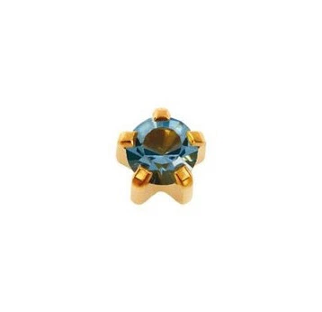 Серьги для ушей Studex R103 крапан март-аквамарин