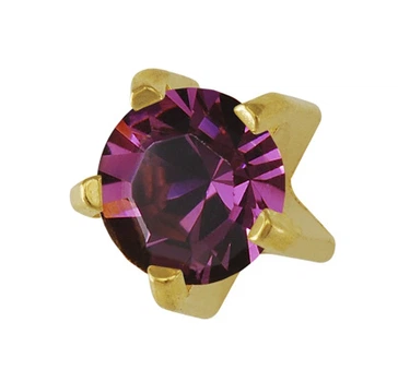 Серьги для ушей Studex M102 крапан февраль-аметист