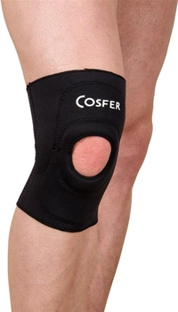Неопреновый бандаж на колено Cosfer с открытой серединой L 1 шт (CSF9853-L001)