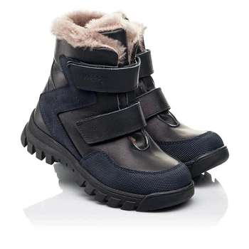 Зимние ботинки Woopy Fashion 21 синий (9233)