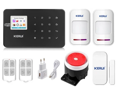Комплект сигнализации Kerui alarm W18 Start черная
