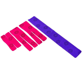 Кинезио тейп пластир Kinesio Tape Fit Ankle 010 Pink / Violet