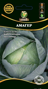 Капуста білокачанна пізня "Амагер" 1г. World of Seeds