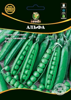 Горох овощной "Альфа" 20 г. World of Seeds