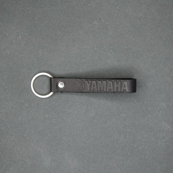 Кожаный брелок Ridl Yamaha черный