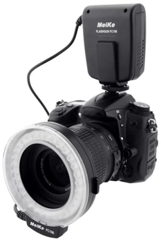 Кольцевая макровспышка Meike Canon MK-FC100 (SKWLEDR-C)