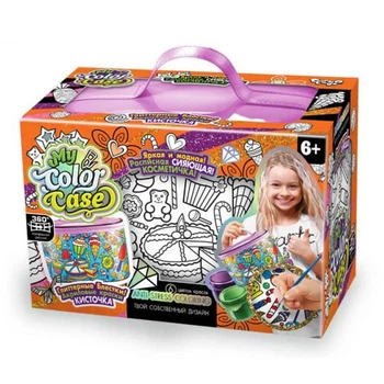 Набор "My Color Case" косметичка-раскраска цвет разноцветный Danko Toys 00-00131762