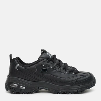 Женские кроссовки кожаные Skechers D'Lites Fresh Start 11931 BBK 36 Черные (889110354179)